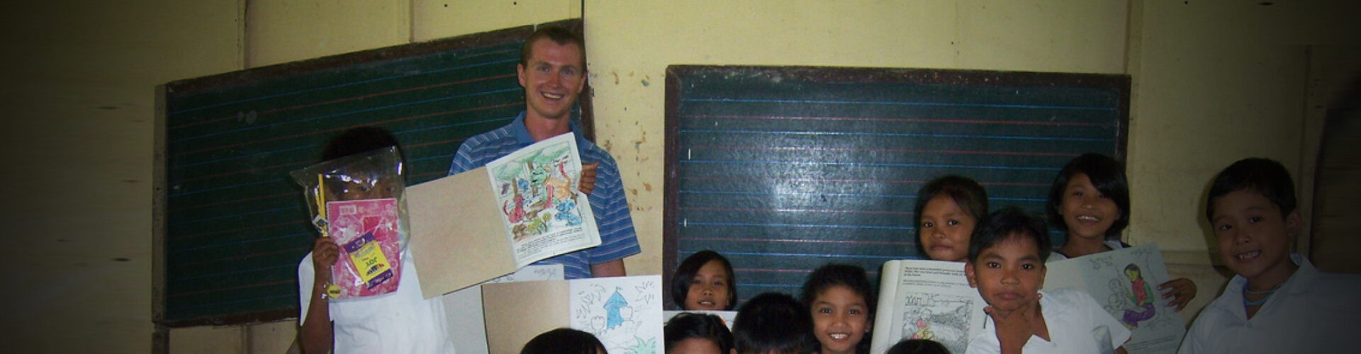 Freiwilliger Unterricht auf den Philippinen