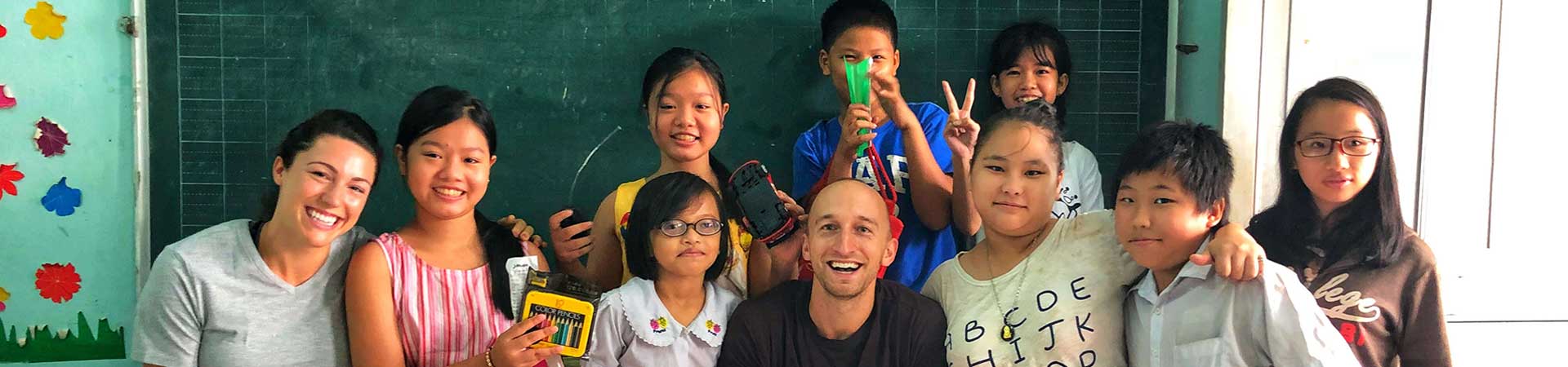 Programma di volontariato per l'insegnamento della lingua inglese ad Hanoi