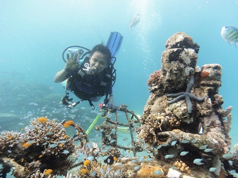 coral reef restoration bali