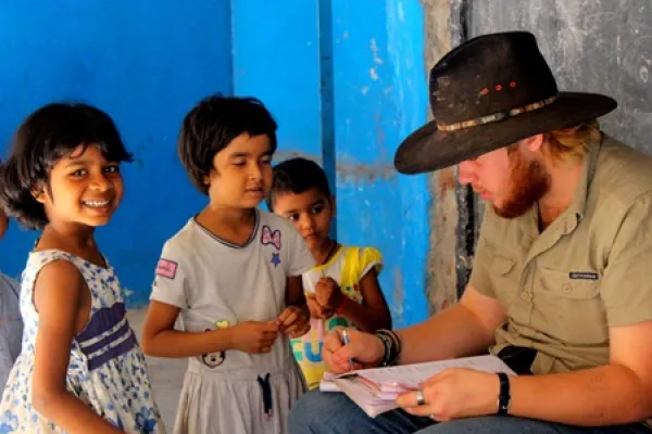 Volunteer in India