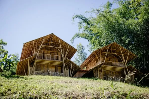 Elephant Camp Accommodation Exterior View