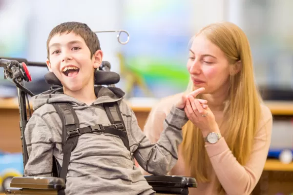 Volunteer with children with multiple disabilities in Barcelona, Spain with Volunteering Solutions