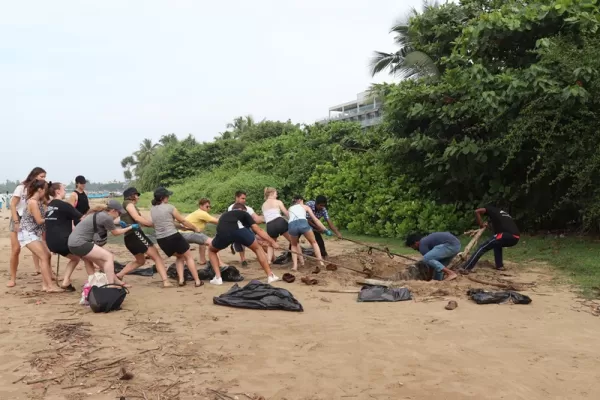 Environmental Conservation Work in Galle - Sri Lanka