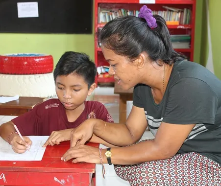 Programma voor gratis Ausbildung op Bali