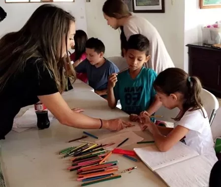 Registro voluntário de inglês na Costa Rica 