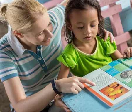 Freiwilligenprogramma voor kinderbetreuung op de Filipijnen